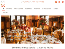 Tablet Screenshot of bps-catering.cz